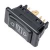 Car Electric Power Switch Button With Green Light 6 Pin 12/24V 20A ON/OFF Window Glass Lifter Switch Accessories