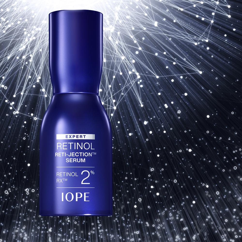 IOPE Retinol Retijection Serum 30ml + Serum 10ml + Creme 15ml (+10ml)