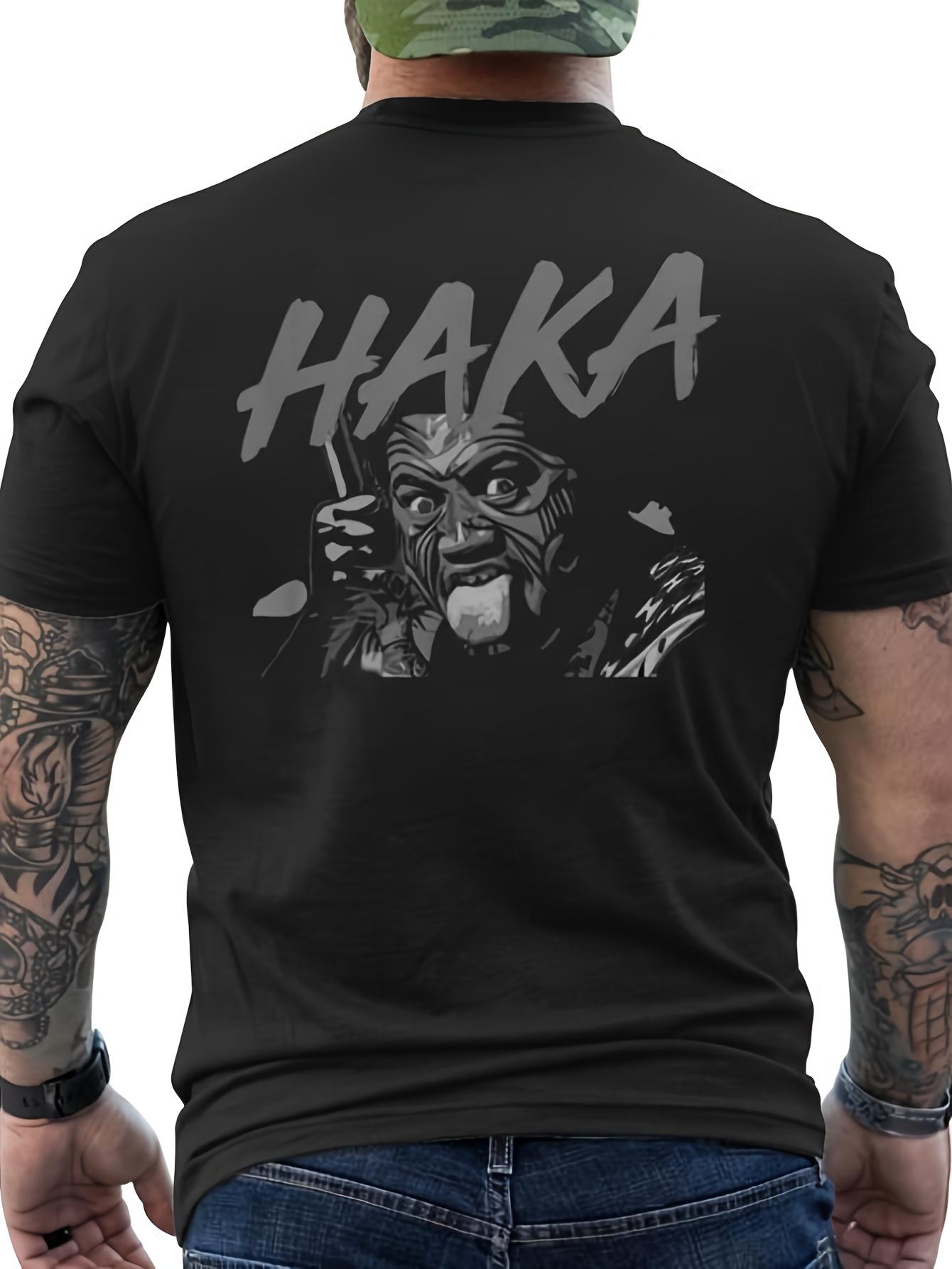 Men s & Unisex New Zealand Haka Rugby Fan T-Shirt - Authentic Maori Tribal War Dance S