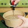 8L Outdoor Water Storage Bag Portable Large Capacity Sports Camping Foldable Soft Water Bag With Climbing Faucet Water Bag