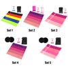5PCS Sports Exercise Resistance Loop Bands Set Elastic Band Set for Yoga Home Gym Training