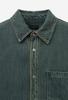 ZIOSONGZIO Semblance Tencel Denim Shirt Green Zh5Sh801Gr