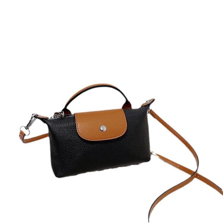 Leather Premium Texture Retro Bag Popular Messenger Bag Fashionable Women'S Bag