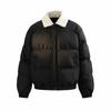2025 Lambswool Collar Cotton Jacket - Couple's Retro Winter Casual Workwear