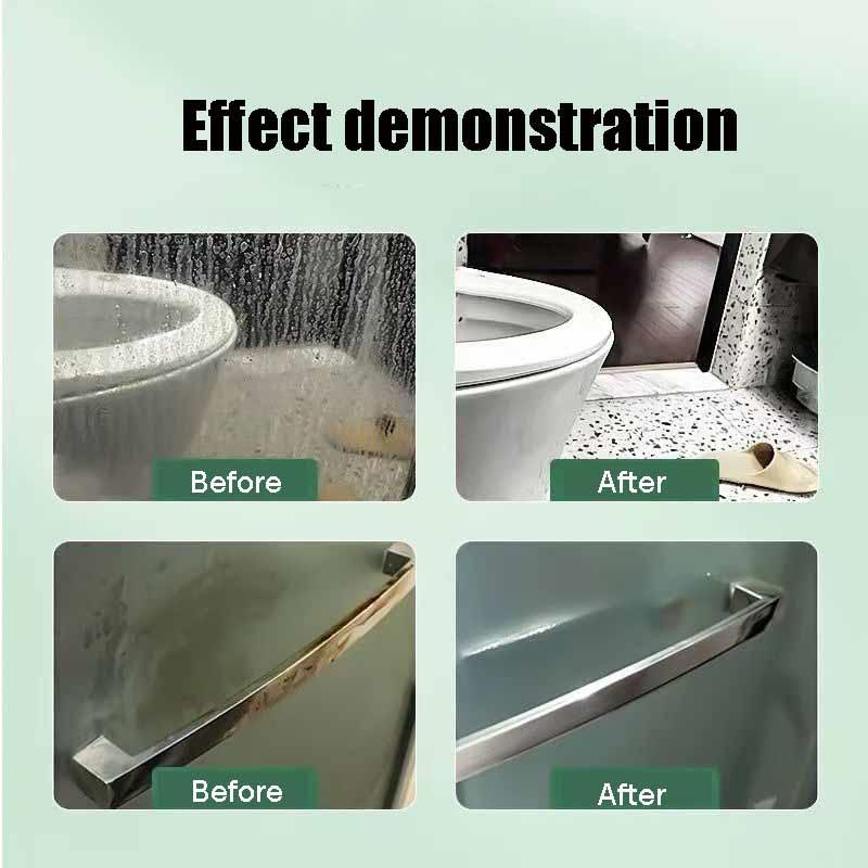 Universal Bathroom Cleaner Powerful Descaling Spray Toilet Faucet Tile & Glass - All-Purpose Bath & Shower Cleaning Tool