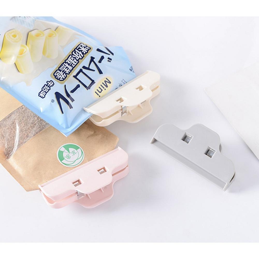 

Food Snack Seal Bag Clips for Kitchen Storage, Plastic Sealing Clamp Kitchen Accessories