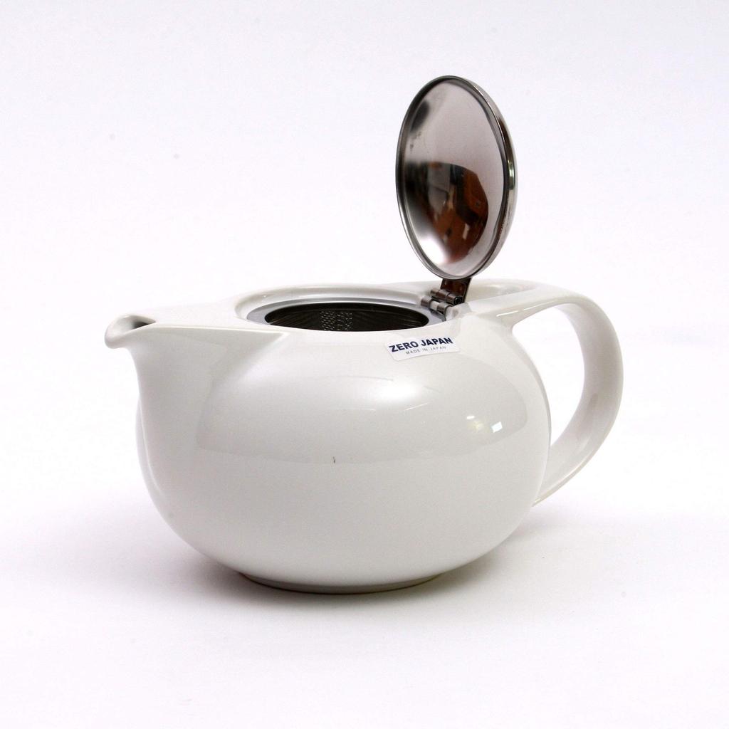 ZERO JAPAN ZEROJAPAN Saturn Teapot R 5 WH (for People) BBN-37 (White)