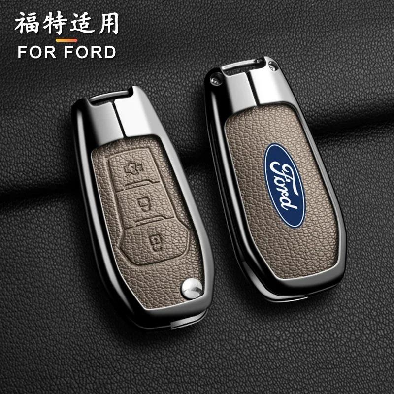 

Автомобильная наклейка 2026 Ford Новый 2025 Горячий чехол Чехол для ключа автомобиля Для Ford Fusion Fiesta Escort Mondeo Everest Ranger 2019 S Max Kuga 2 Focu