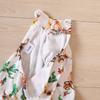 Macacão de Bebê Recém-Nascido Estampa Cavalo Andando Roupa Macacão de Manga Comprida Roupas Macacão de Manga Comprida para Criança Pequena (0-24M)