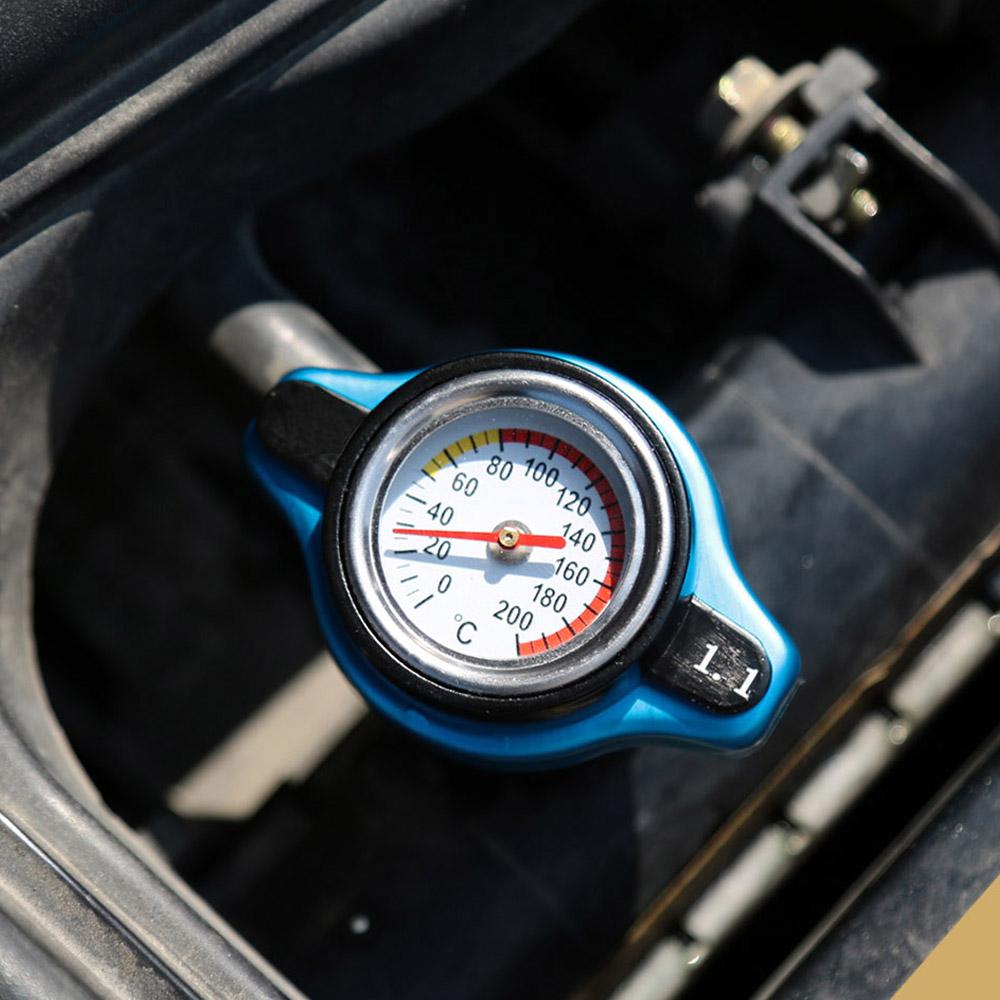 Universal Thermo Thermostatic Radiator Cap Cover with Water Temperature Gauge