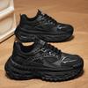 Fashion Mens Distressed Style Dad Shoes 2025 New Spring Breathable Thick Tire Sole Casual Sneakers