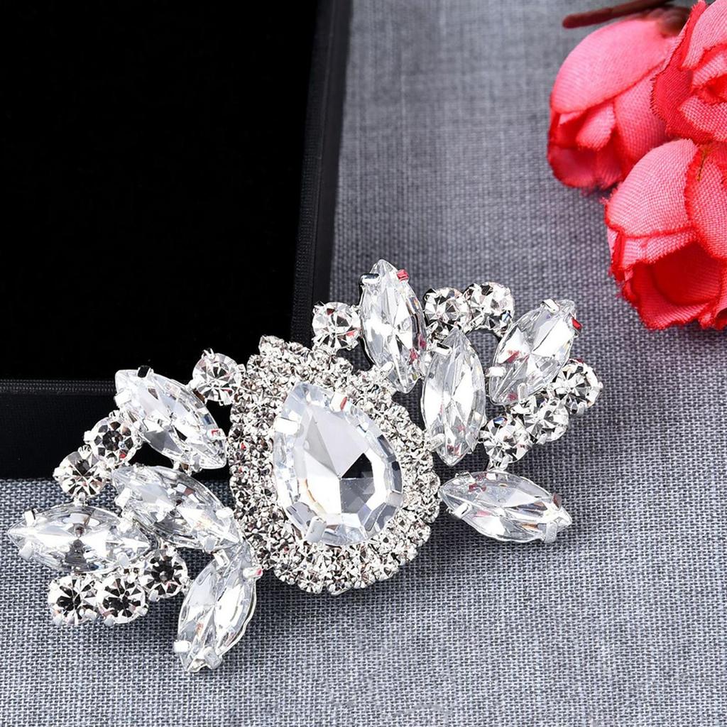 Elegant Shoes Buckle Decoration Clips Crafting DIY Jewelry Making Shoes Decoration Charm for Wedding Party High Heel Bags Clutch
