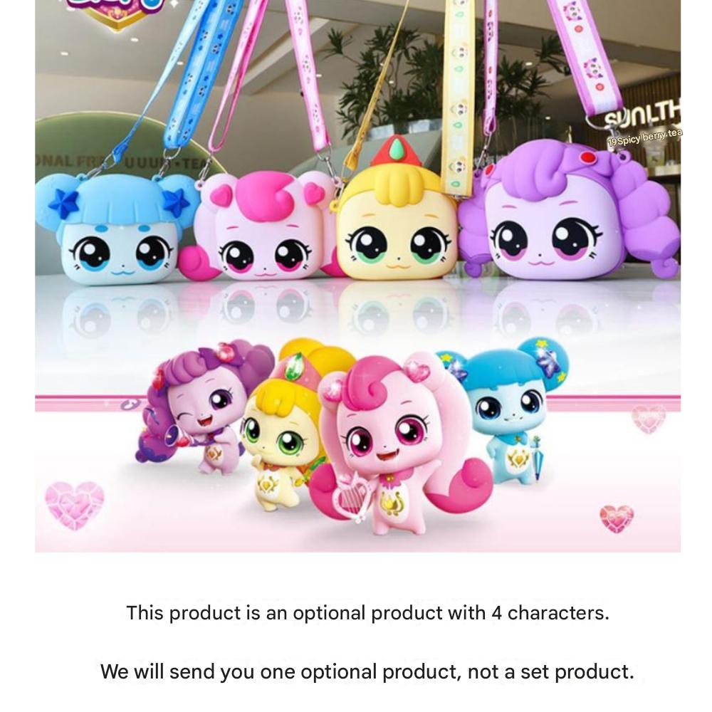 Tiniping Character Face Silicone Bag