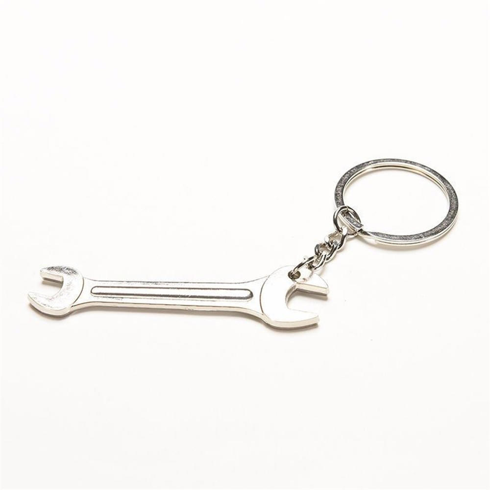 New Double Ends Creative Tool Wrench Metal Keyring Spanner Key Chain ...