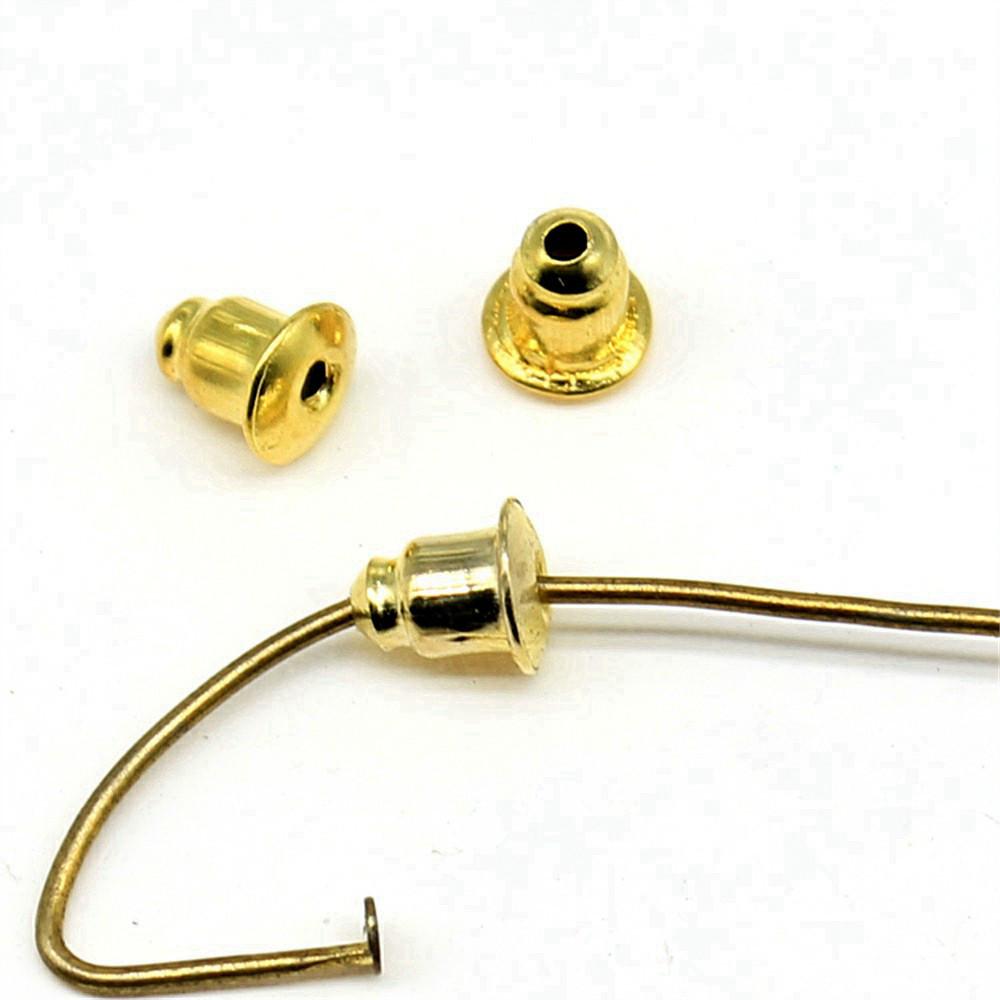 Clear Rubber Earring Backs Safety Stoppers For Stud Earrings Ear Hooks Studs