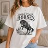 Hold Your Horses Shirt, Trendy Cowgirl Graphic Tee, Funny Retro Western T-Shirt, Country Concert Comfort Colors® Oversized Shirt