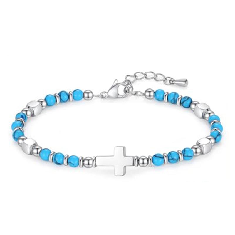 JYL TS Bracelet Letter Heart  Set Stackable Friendship & Personalized Luck