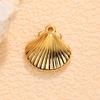 Stainless Steel Scallop Seashell Necklace for Women - Niche Design Titanium Jewelry Accessories
