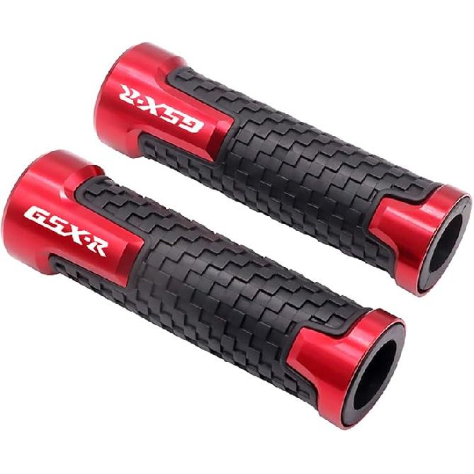 GSXR Motorcycle Handlebar Hand Grips: For Suzuki GSXR 125 | 250 | 300 | 600 | 750 | 1000 7/8" 22Mm