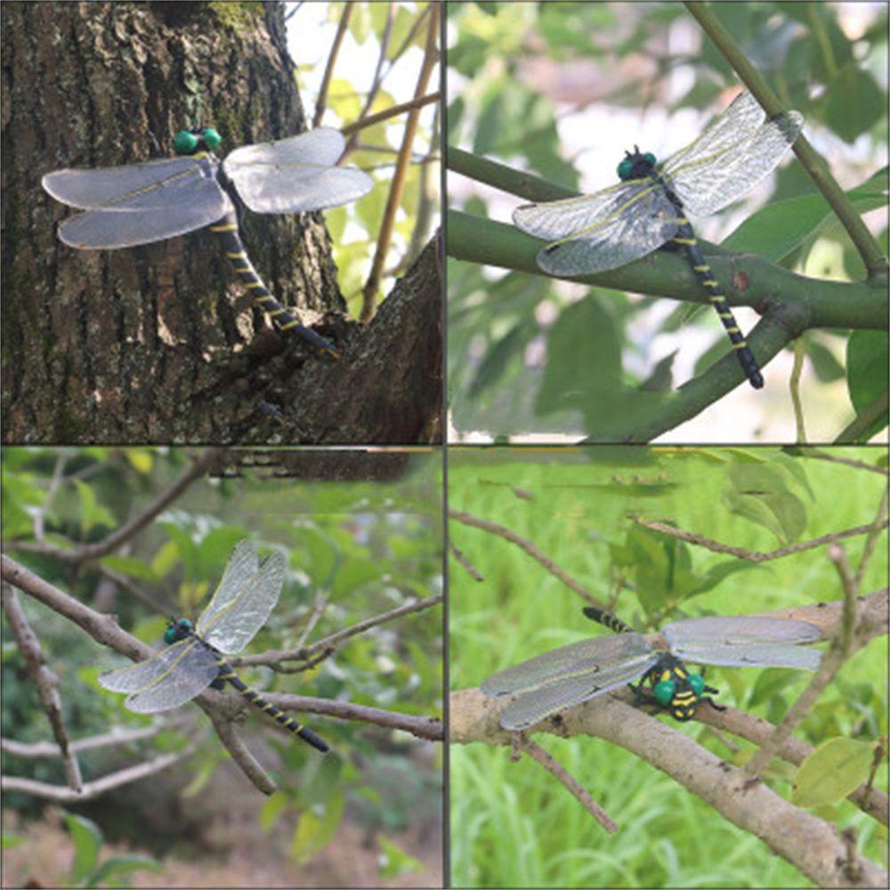 Gift Science Toys 12cm PVC Insects Model Animal Figures Dragonfly Model Dragonfly Action Figures