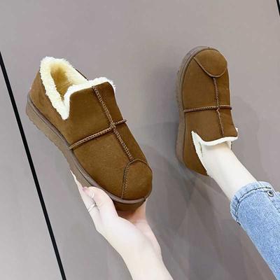 Ankle Boots Snow Boots Women Flats Winter Fashion Warm Winter Short Boots  Arrival Women Shoes Fur Plush Insole Shoes Women