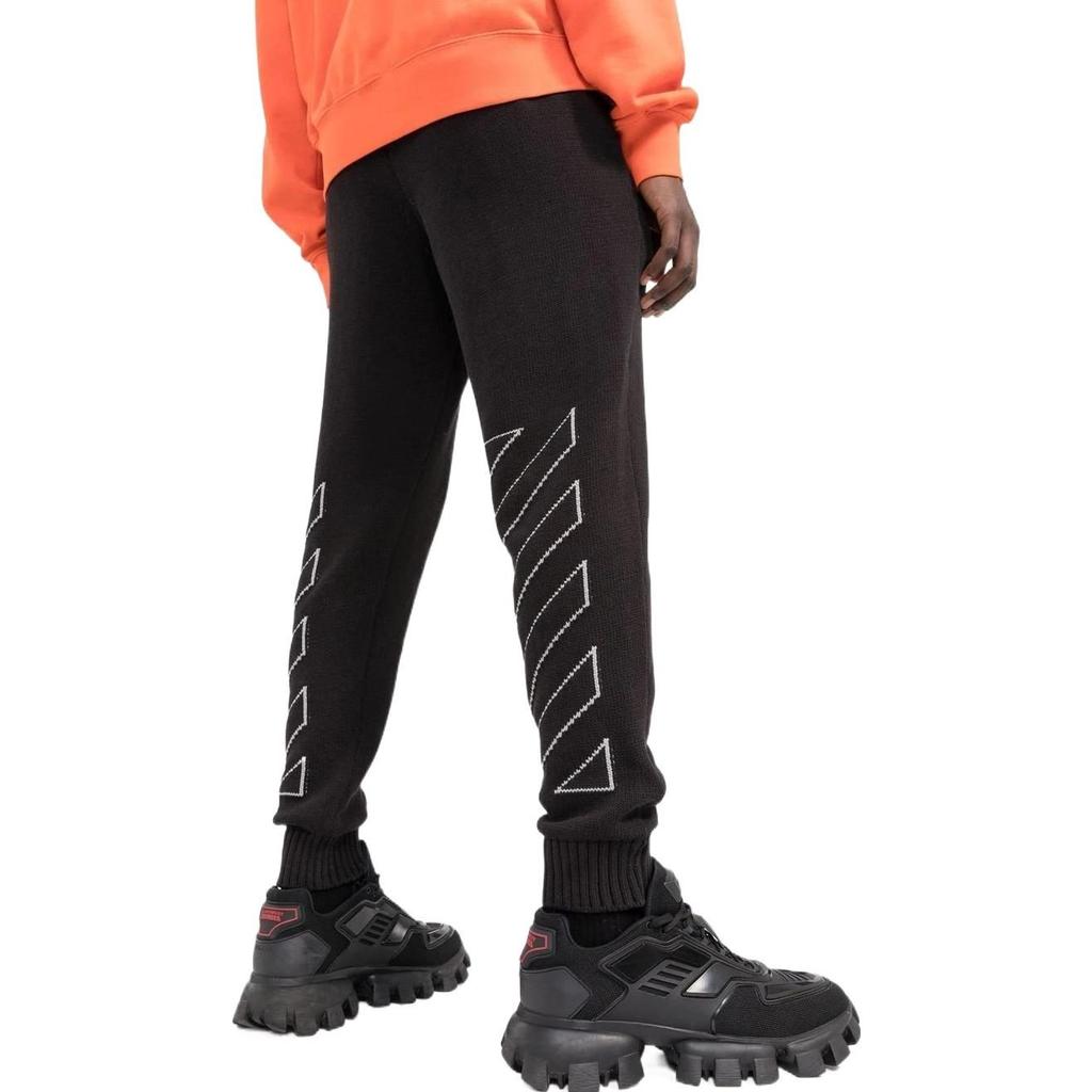 OFF WHITE FW22 Knitted Sweatpants Men's OMHG011C99KNI0011006