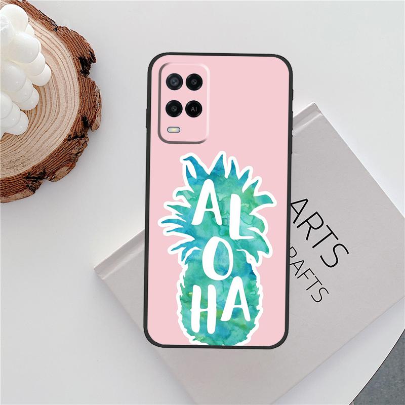 Aloha Beach Life Hawaii Case For Oppo A18 A38 A58 A78 A98 A79 A40 A60 A80 A16 A76 A96 A15 A74 A94 A54 A77 A17 Cover