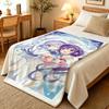 Anime I-Is the Order a Rabbit Throw Blankets Soft Warm Flannel Blanket Bedding for Bed Living Room Home Sofa
