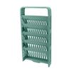 5 Tier Bookshelf Plastic Book Storage Rack   Shelf   Bookcases Floor Standing