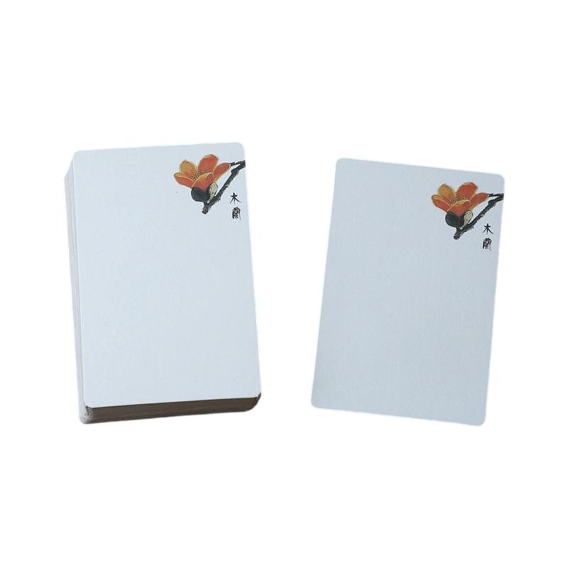 20 Folhas Cartões de Papel em Branco 2,24x3,54 Polegadas Cartões de Estudo Sem Pauta Cartão de Anotação Para Criança Adulto Arte Artesanato Rabiscos Scrapbooking