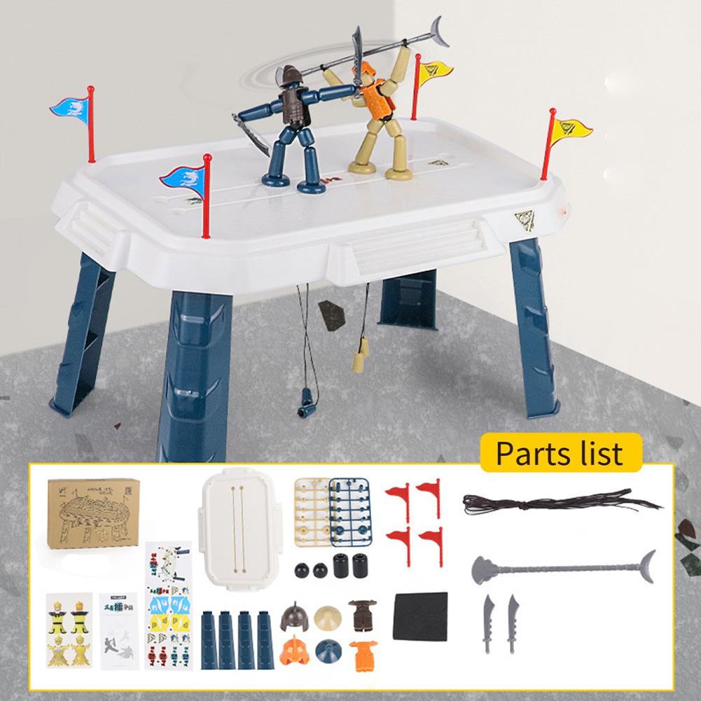 

Настольная игра-битва для двух игроков, игрушки для детей, кукольная игра с марионетками на веревочках, коробка для хранения, боевые игрушки для родителей и детей Bamboo Man 2 Pack