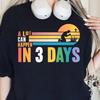 Herren- und Damen-T-Shirts A Lot Can Happen in 3 Days Shirt, Retro Christliches Oster-T-Shirt, Osterkirchengeschenk