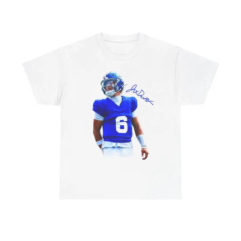 Jaxson Dart T- Football Tee Ole Miss Rebels Gift Men Women Unisex T-Shirt S