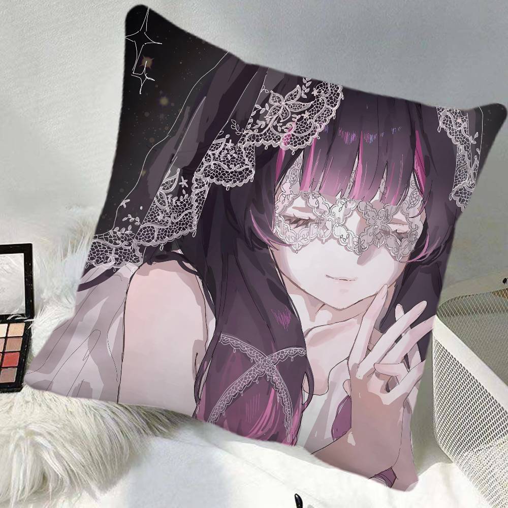 Columbina Genshin Impact Game Pillow Case Square Pillow Bedroom Sofa Leisure Comfort Cushion Car Home Decoration