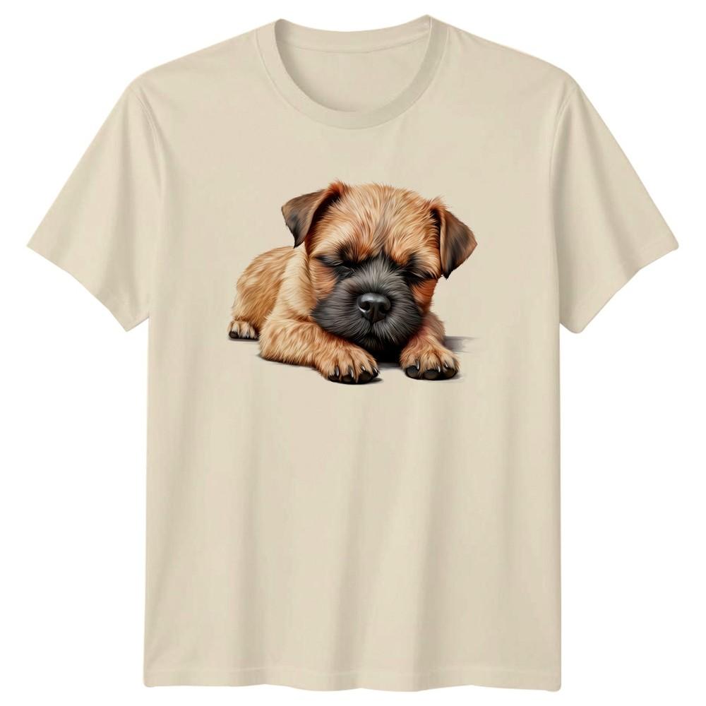 Sleeping Puppy Dog Animals Unisexs TShirt Unisexs Tee Graphic Unisex Top a