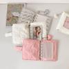 3Inch Small Photo Album Removable Page 5 Rings Binder Photocard Storage Book For Pictures Note Organizers