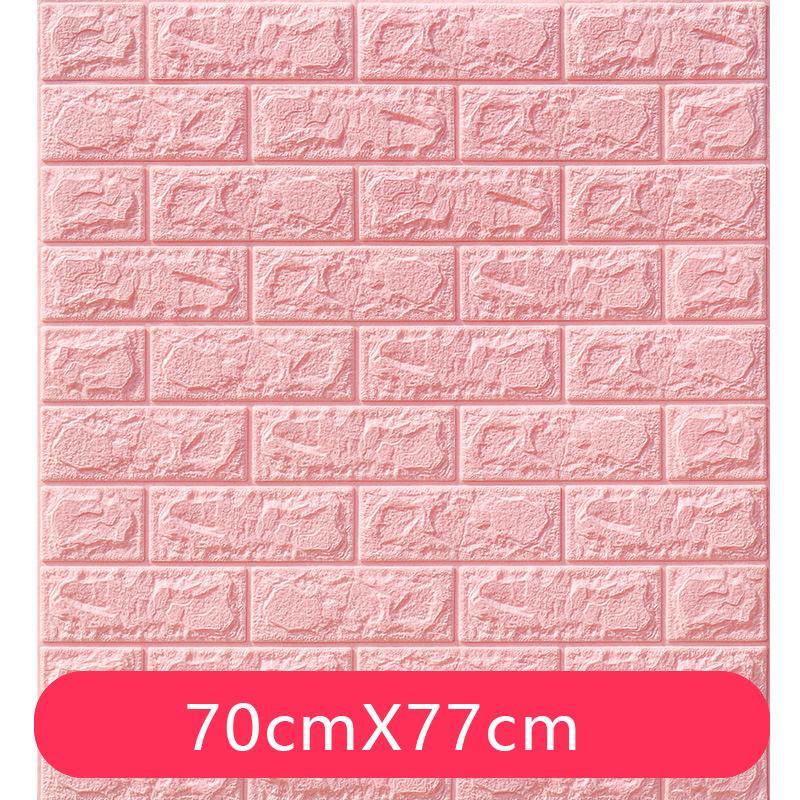 

10 шт. DIY 3D наклейки на стену имитация кирпича украшение для спальни водостойкие самоклеящиеся обои для гостиной и кухни 10PCS 70*77cm