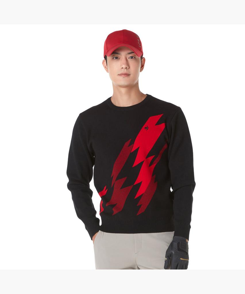LECOQ GOLF Men'S Thunderbolt Sweater (Gp321Mkp95)