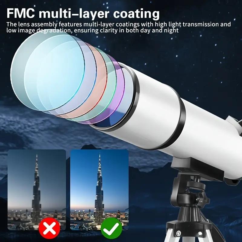 60080 HD Astronomical Telescope Long Range 80MM Objective Bak4 Prism for Lunar Observation Stargazing and Bird Watching