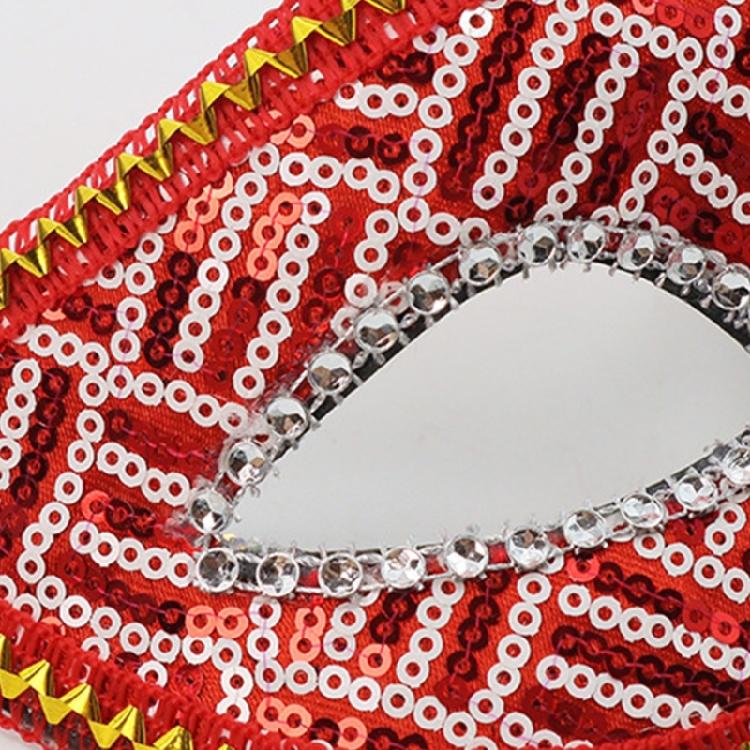 Maskeraddräkt Mask för Kvinnor Fjäder Strass Venetiansk Mask Fest Kväll Bal Maskerad Halloween Cosplay Kostymer