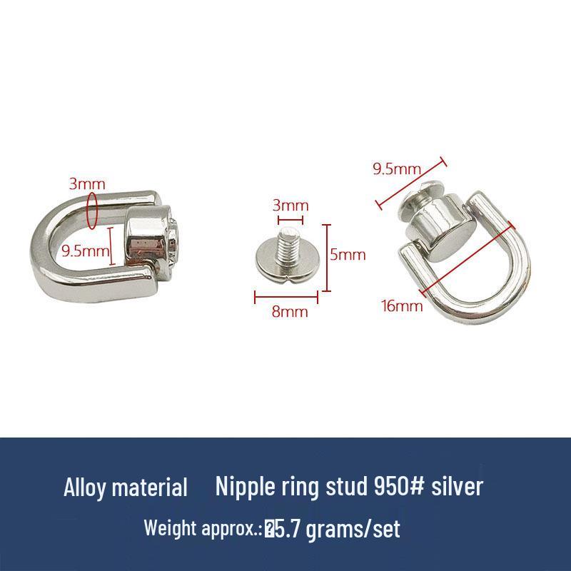 Taschen- und Gepäckzubehör: Ringe, Mönchskopf, Nippelstecker, DIY Lederschnallen, Schraubnieten