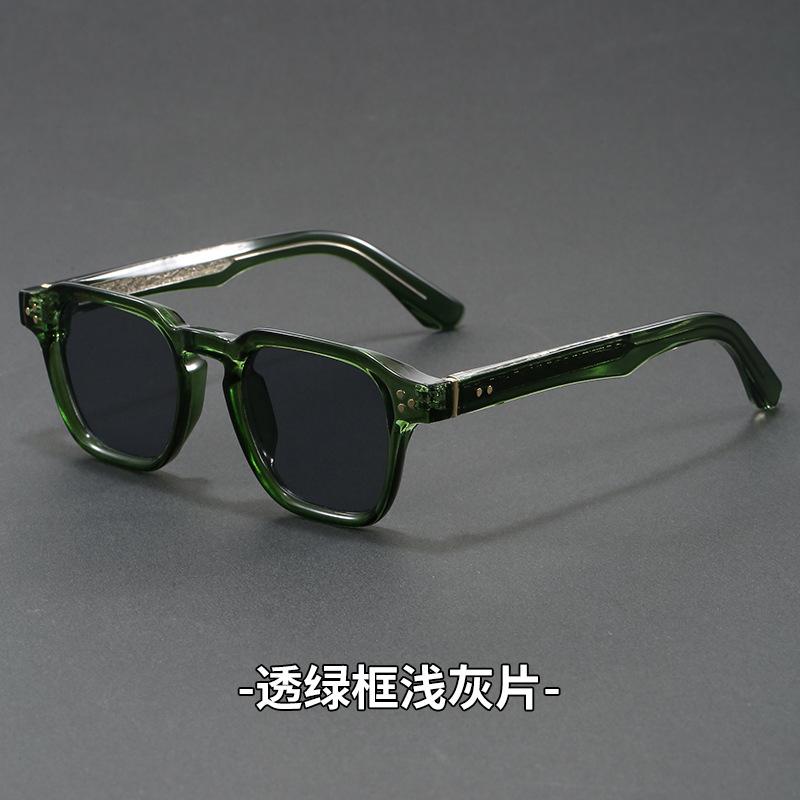 Classic Square Sunglasses Men Vintage Luxury Brand Sun Glasses for Men Fashionable High Quality Shades UV400 Travel Beach Party