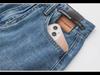 High Waist A-Line Denim Skirt: Retro Mid-Length, Back Slit, Meat-Covering, Women's Niche Leather Brand