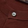 Lang Deng Men's Pure Wool Round Neck Knit Sweater