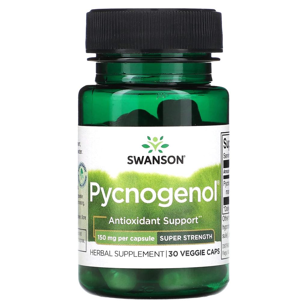 Pycnogenol, Super Strength, 150Mg, 30 Veggie Caps