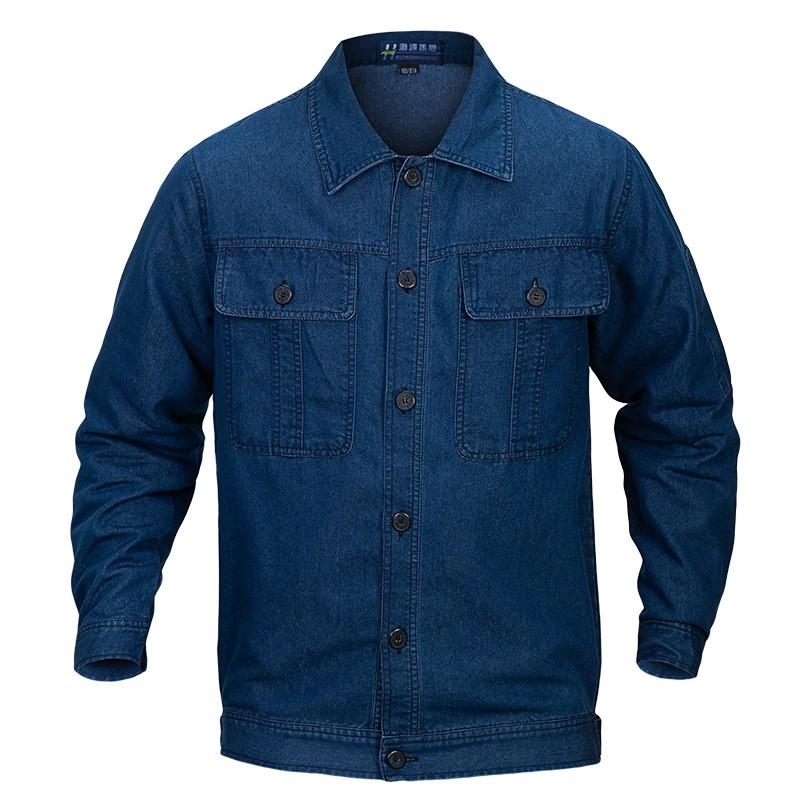 Cowboy Workwear Set Long Sleeve Thin Durable Work Uniform Workers