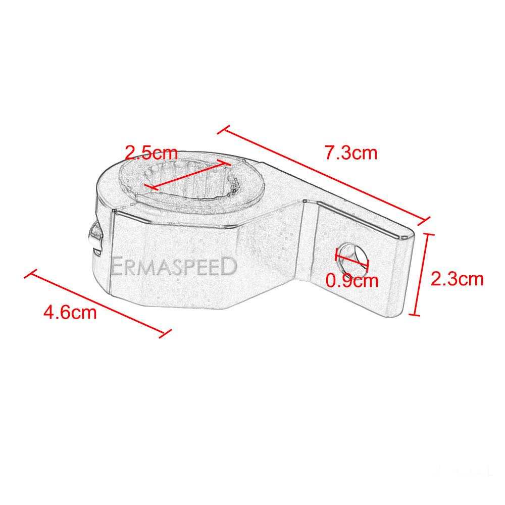 Univerzální 22-30MM držáky motocyklových světlometů držáky LED mlhové světlo držák reflektoru pro terénní automobily