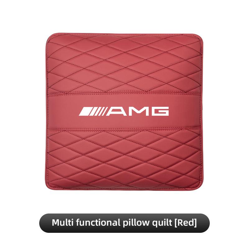 FVNH3 Car Seat Head Support Cushion Lumbar Pillow Interior Accessories For Mercedes Benz AMG Smart W205 C300 W203 W206 W108 W124 W126