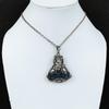 Ruby In Blue Kyanite Pendant Copper Wire Wrapped Pendant Decent Pendant Handmade Wire Wrap Jewelry Brand New Pendant Gemstone Copper Jewelry