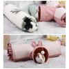 3 Holes Foldable Funny Pet Tunnel Cats for Play Training Toys for Rabbit Tunn